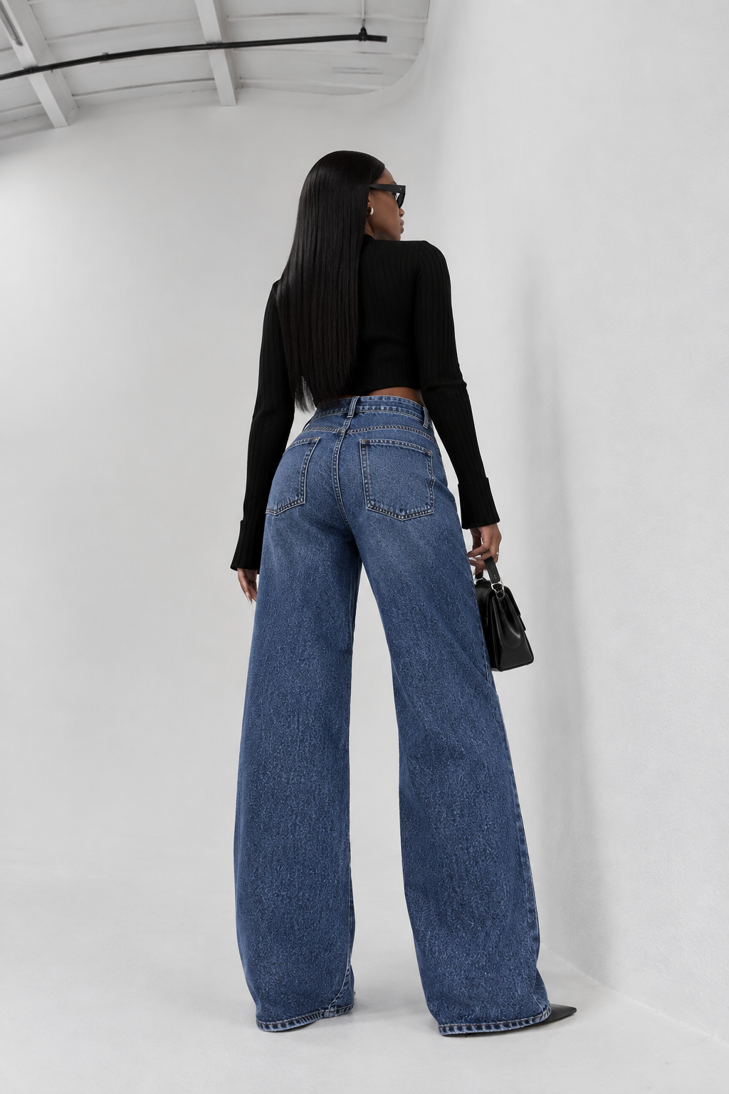Jeans Retos Com Cintura Larga